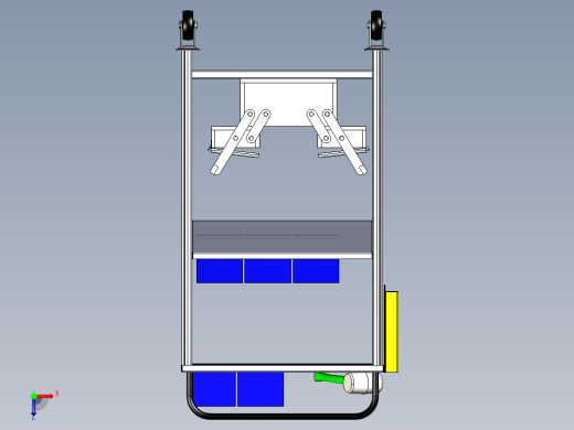 B2004856-工具手推车俯视缩略图