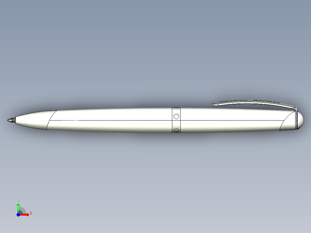 笔、中性笔、铅笔(33)前视图