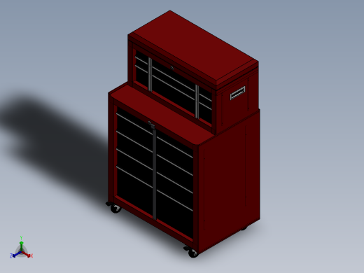 货架、工具箱正等轴测缩略图