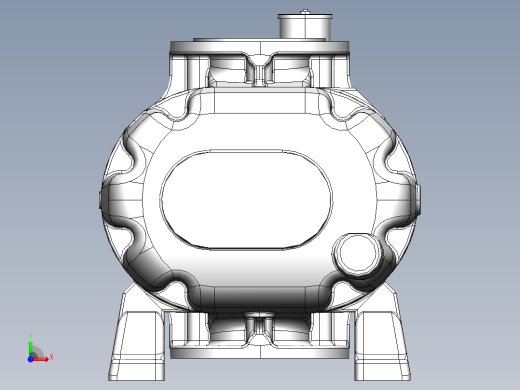 泵、水泵、WAU1001罗茨真空泵(莱宝)前视缩略图