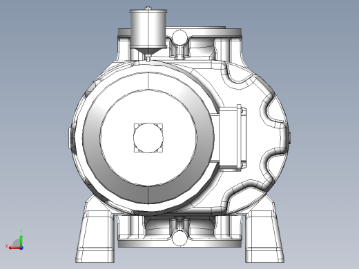 泵、水泵、WAU1001罗茨真空泵(莱宝)后视缩略图