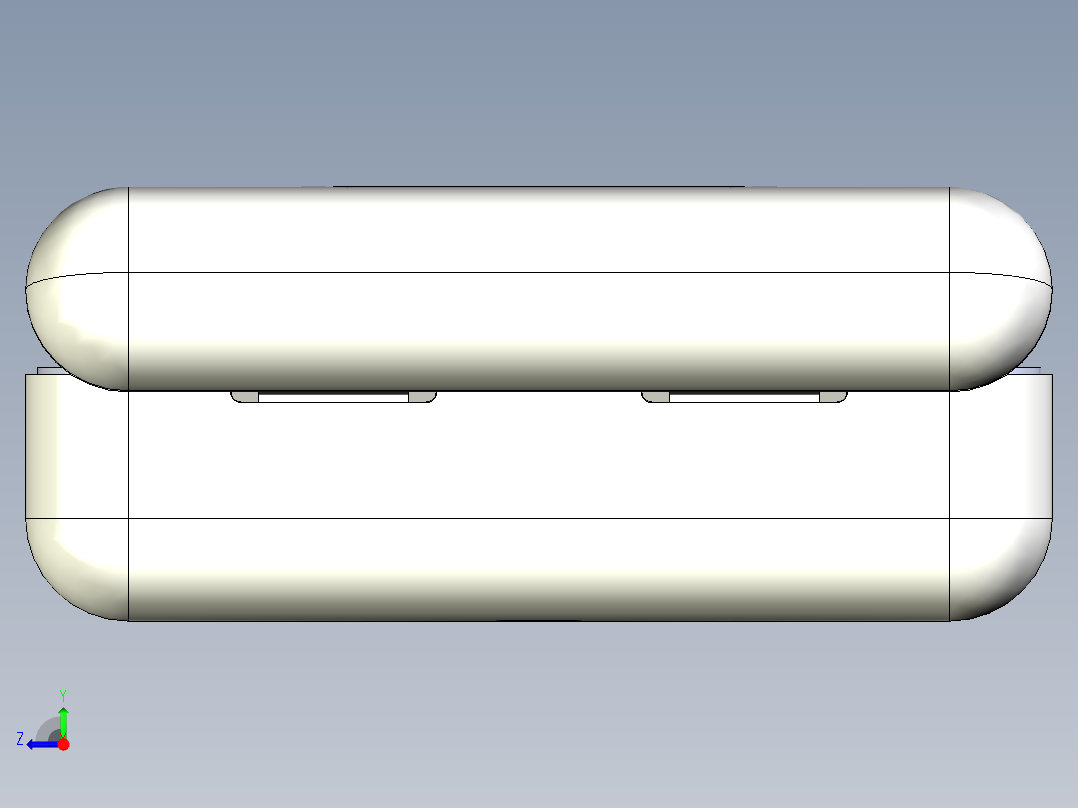 B2005322-装两根香烟的Airpod保护套右视图