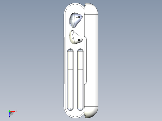 B2005322-装两根香烟的Airpod保护套俯视缩略图
