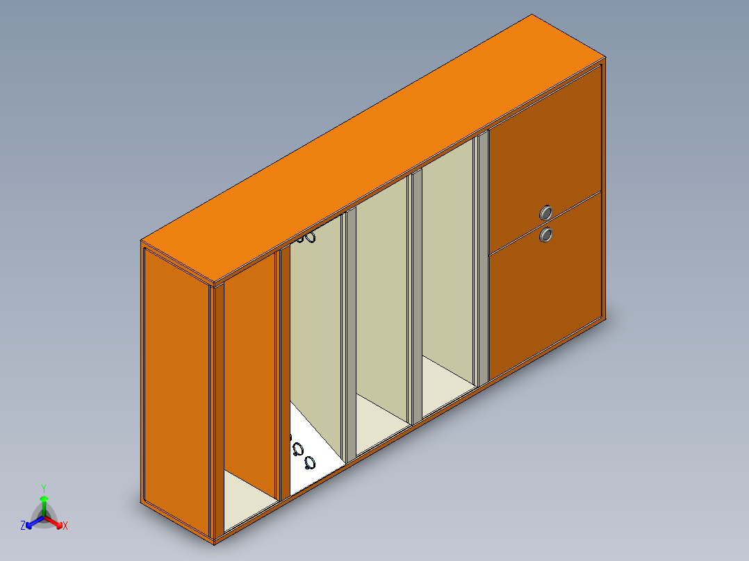 陈列架（背柜）