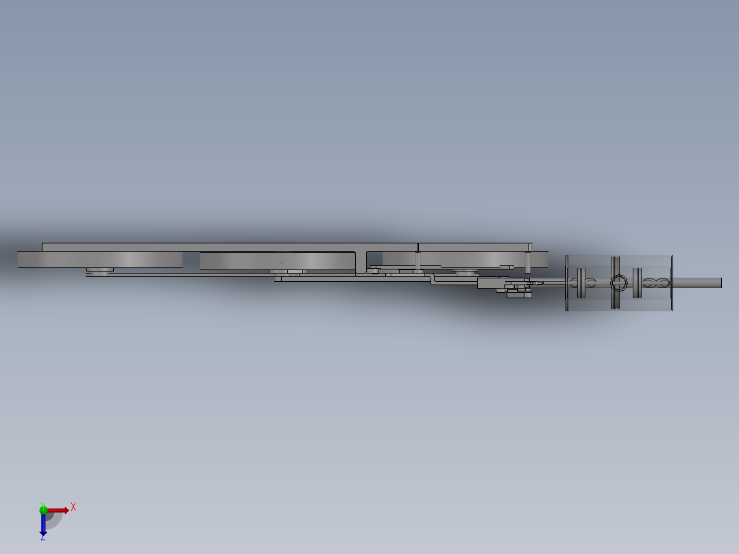 蒸汽机steam-engine-121834-模型格式为 sw俯视图