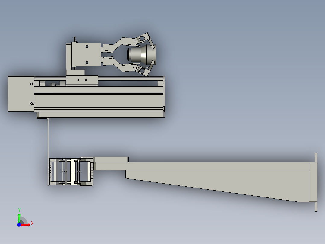 XMGJZDZP-N1-000脚垫搬运组件前视图