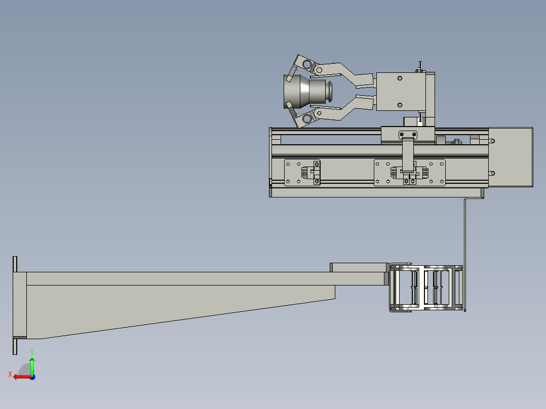 XMGJZDZP-N1-000脚垫搬运组件后视图