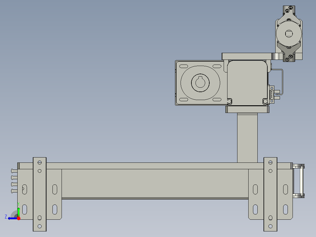 XMGJZDZP-N1-000脚垫搬运组件右视图