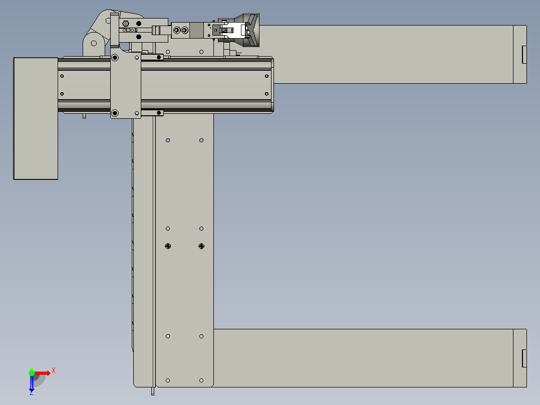 XMGJZDZP-N1-000脚垫搬运组件俯视图