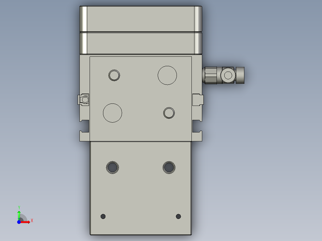 BBBB-上盖上料手抓前视图