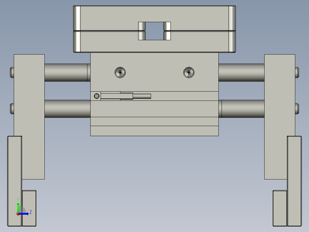 BBBB-上盖上料手抓左视图