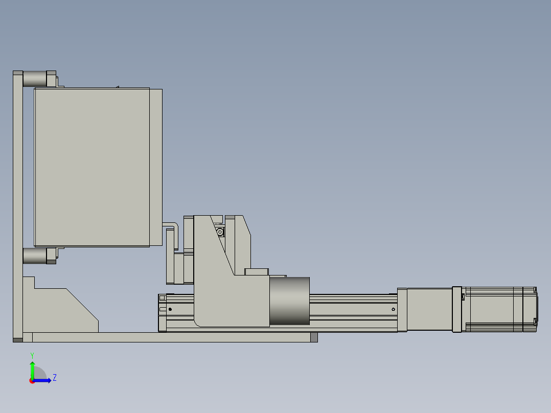 锡炉组件-001左视图