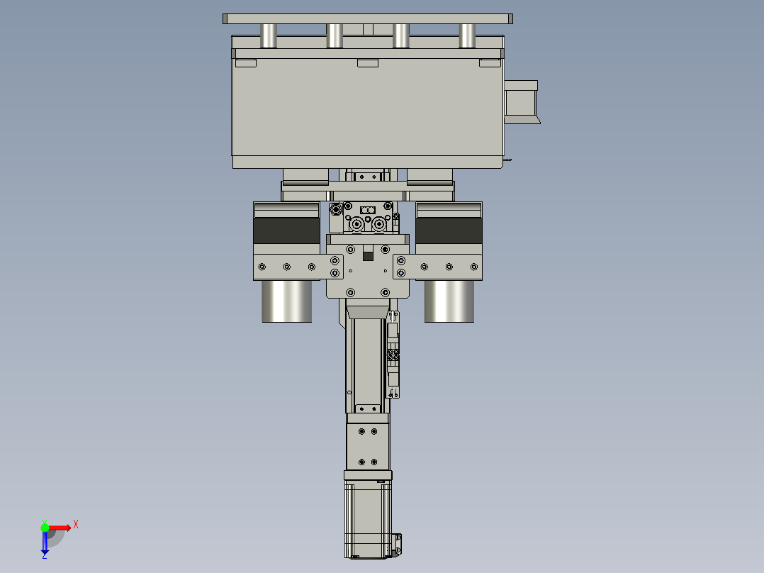 锡炉组件-001俯视图