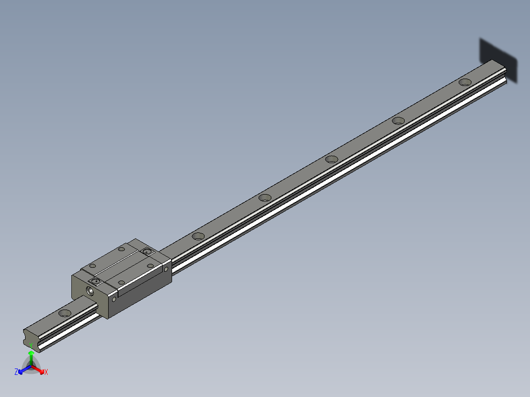 锁螺丝EGH15CA-46022方法正等轴测图