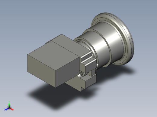 蘑菇急停(环箭)-5-2正等轴测缩略图