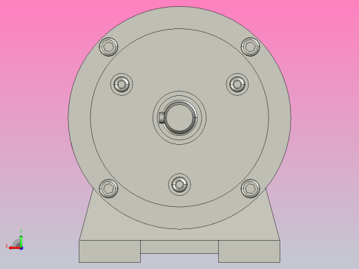 EFUL-T串轴型电磁离合制动器组[EFUL-T-015]后视缩略图