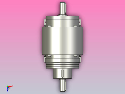 EFUL-T串轴型电磁离合制动器组[EFUL-T-015]俯视缩略图