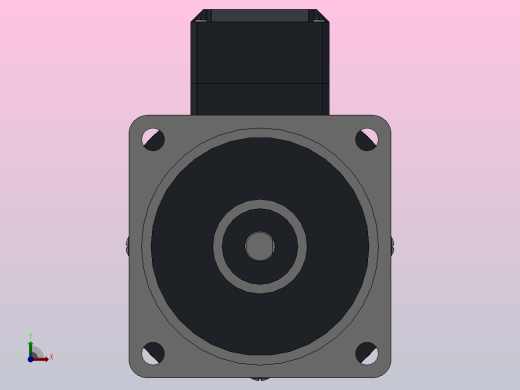 100AC(140W、160W、180W、200W、250W)微型交流（圆轴）基本型电机[100YS140WDV11HFF]前视缩略图