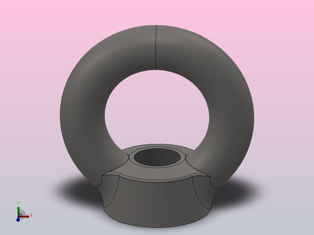 吊环螺母_M42主视图