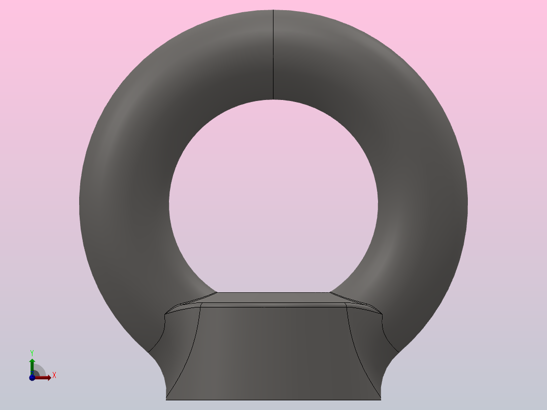 吊环螺母_M42前视图