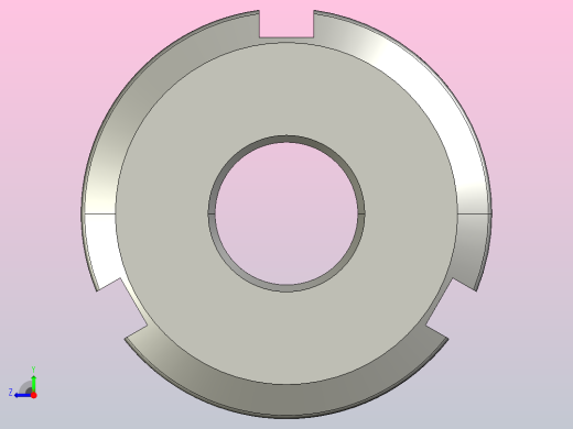 NA轴向锁紧螺母[NA M12x1.0]右视缩略图