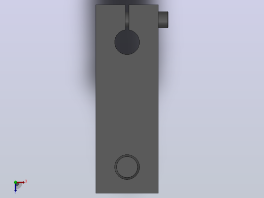 连接杆型惰轮张力调整装置_DPARC-10-G50-b50-X50俯视缩略图