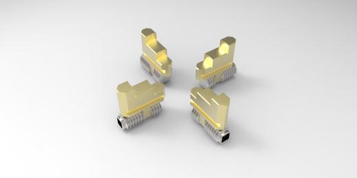 带卷轴和DOGS的4英寸直径4爪卡盘缩略图