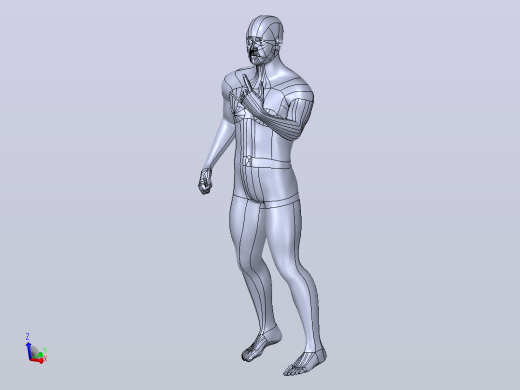 PRUEBA 1 ( CAD人体模型)
