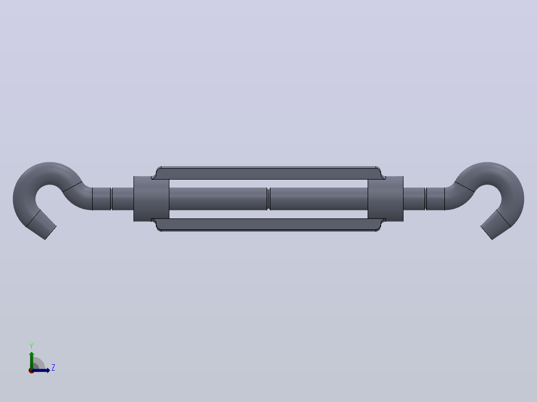 拉杆，调节器tensioner_110100008左视图