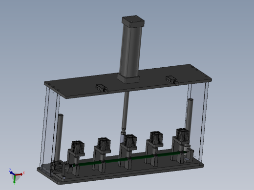 气管组件-测漏夹具