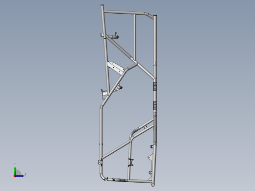 轿车车身设计(sw+cad+说明书)左视缩略图