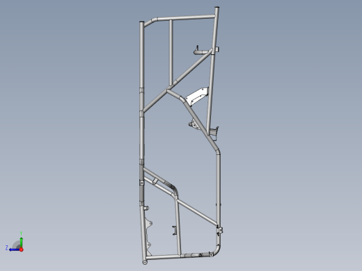 轿车车身设计(sw+cad+说明书)右视缩略图