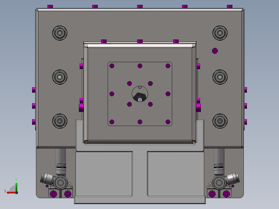 机器视觉防护装置sw19可编辑后视图