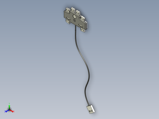 USB集线器正等轴测缩略图