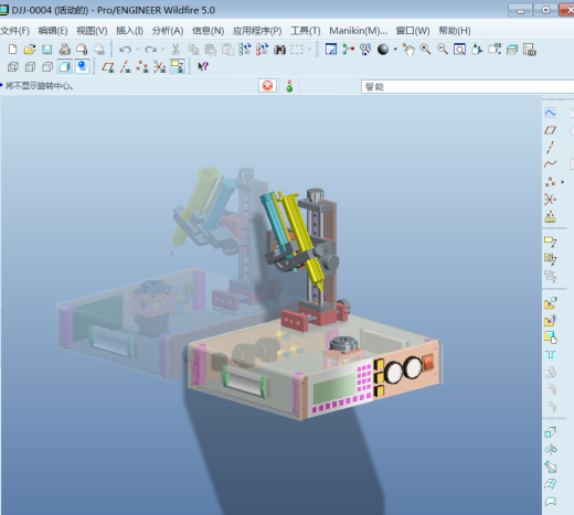 4轴点胶机3D图 H692 G83 非标自动化设备3D图纸3D模型缩略图