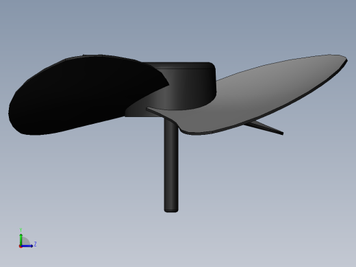 电风扇3d模型左视缩略图