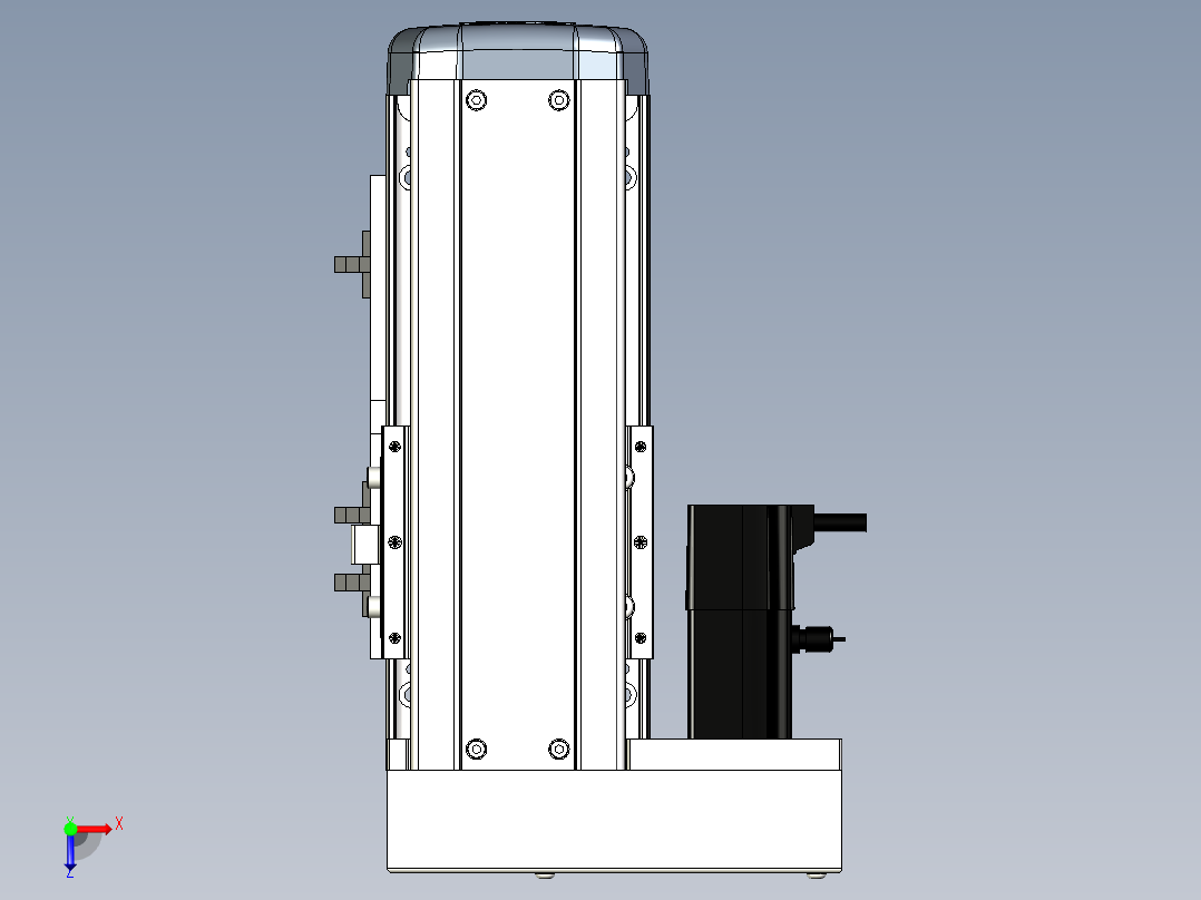 Toyo东佑达直线模组-ETH10-100-BL-100W俯视图