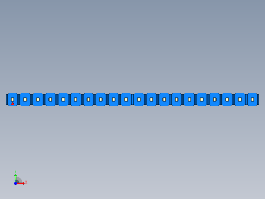 彩色公头100mil（2.54mm）系列-DS1021_blue_1x20p_100mil_Type19_rev1.0前视缩略图