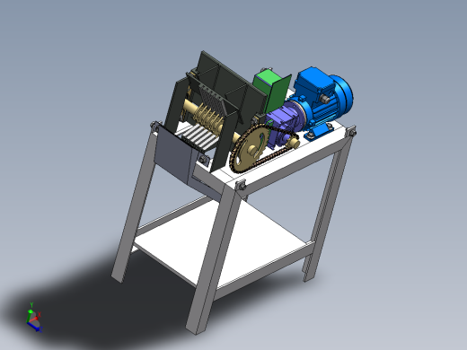 小型塑料切碎机