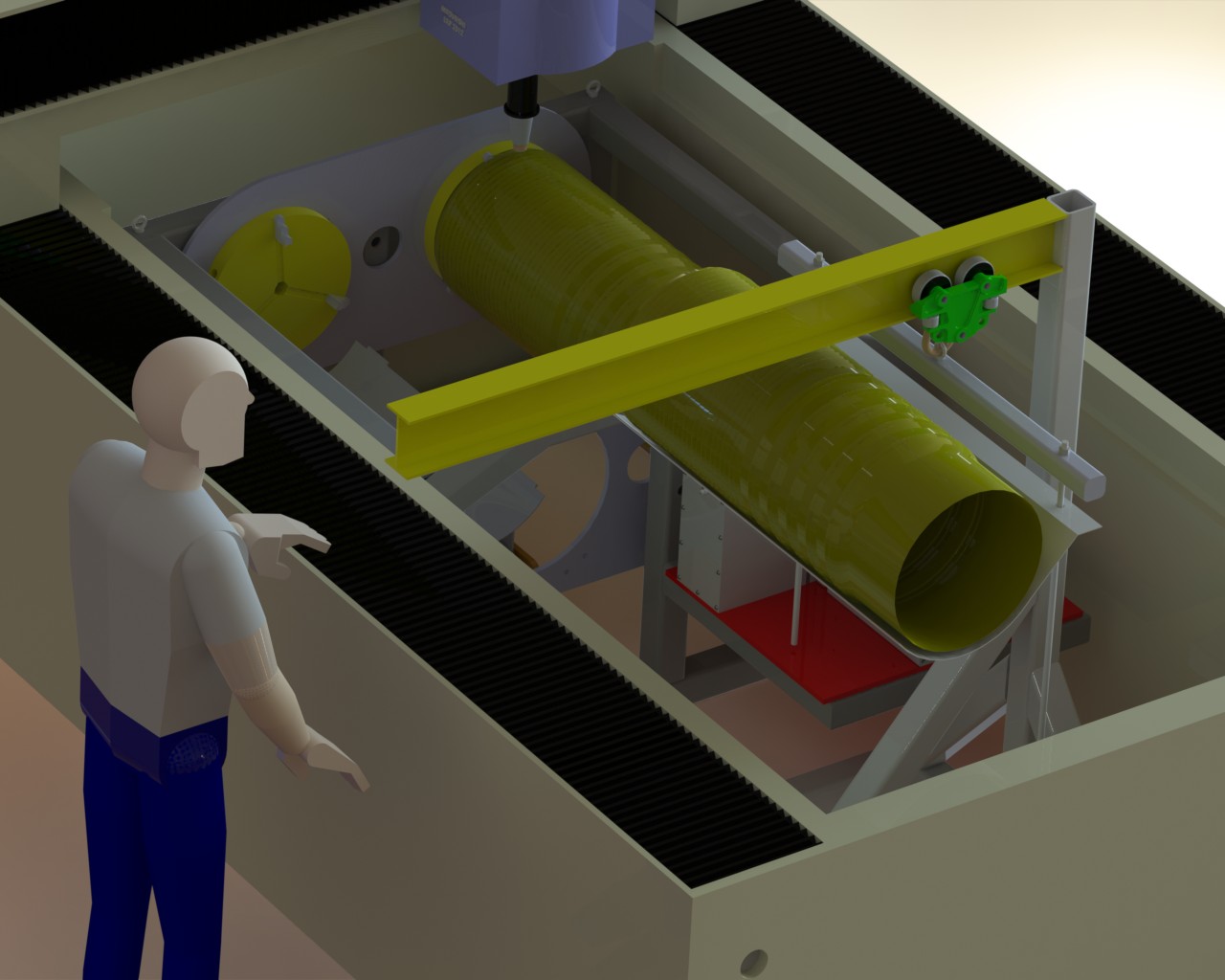 126大型5轴数控机床