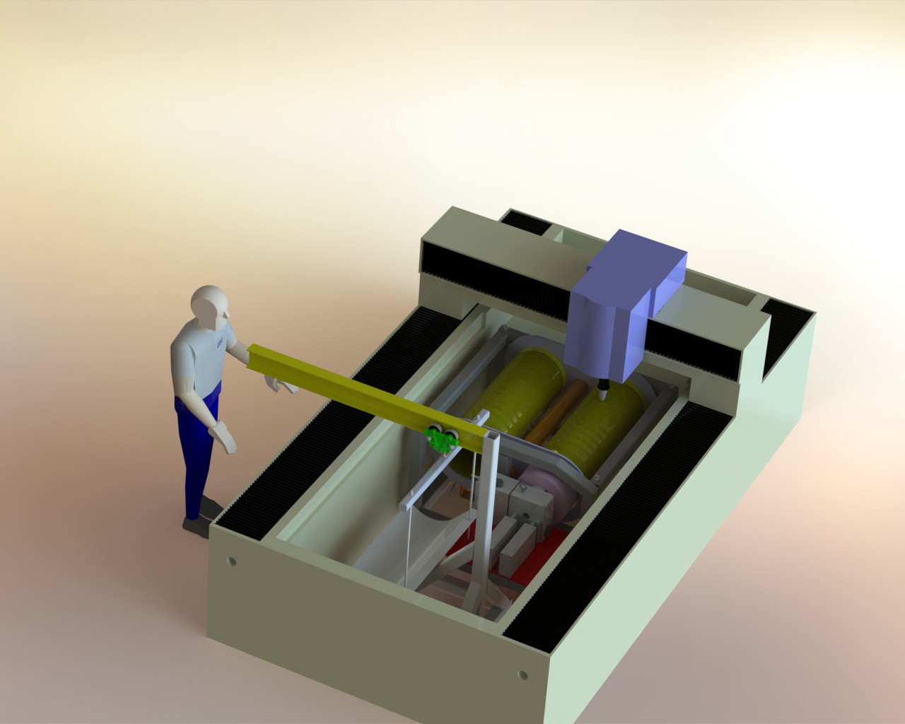 126大型5轴数控机床