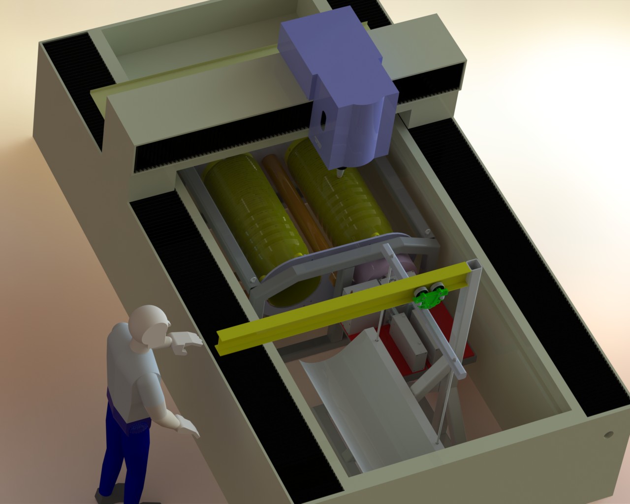 126大型5轴数控机床