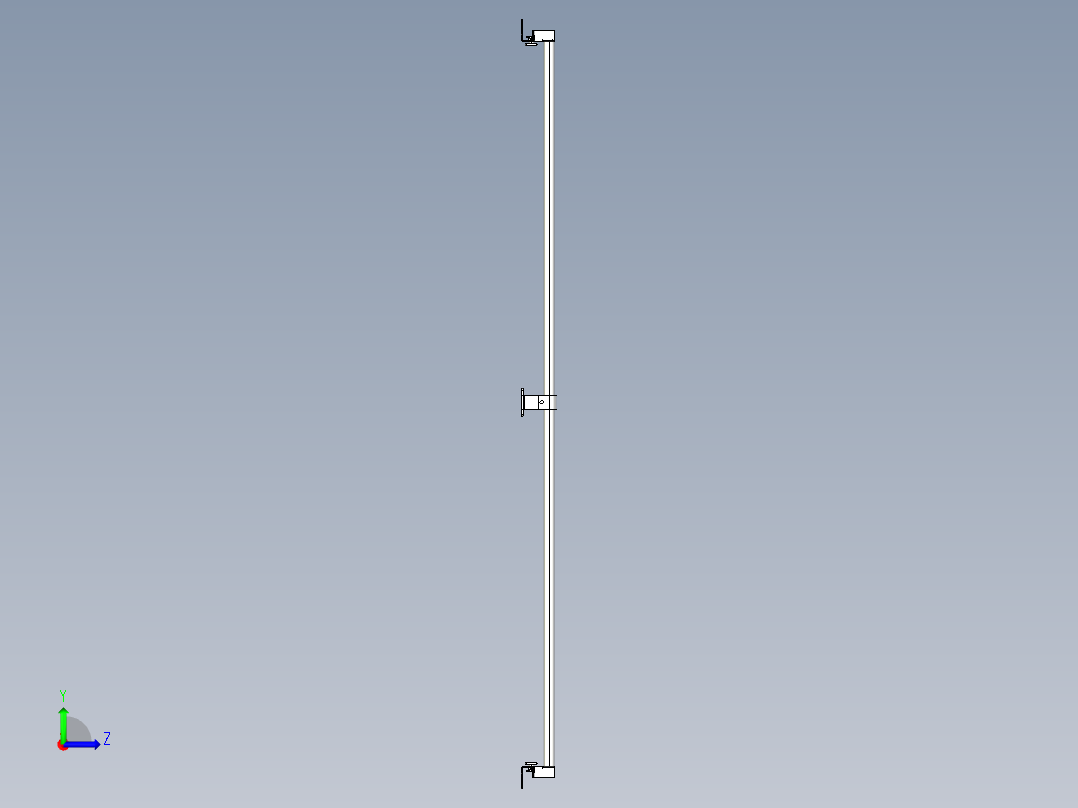 基恩士SL-JB127_back-mount_kc图纸模型左视图