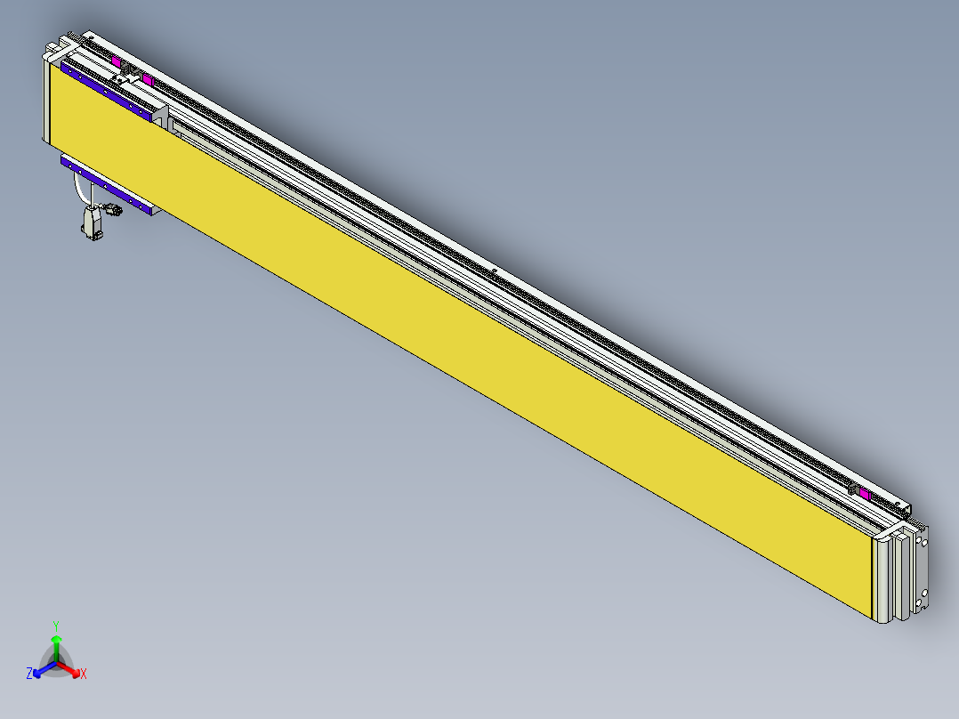 威洛博VL系列3d模型模组VL14S2Y-S1400主视图