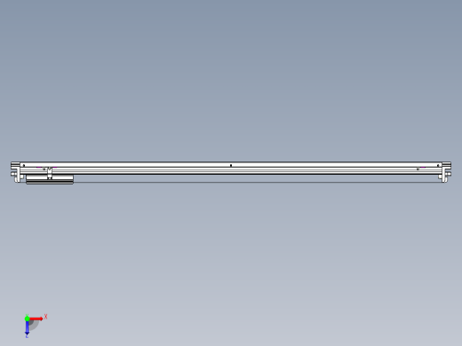 威洛博VL系列3d模型模组VL14S2Y-S1400俯视缩略图