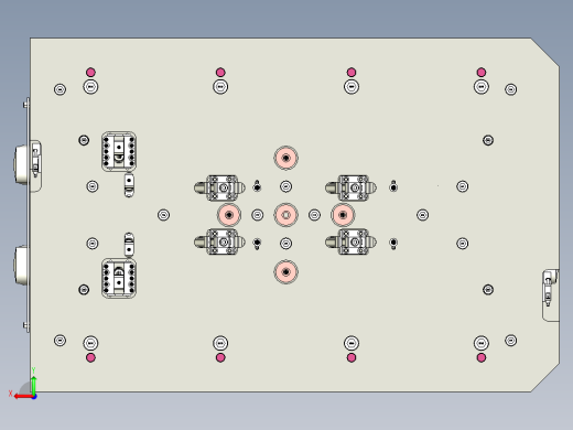 汽车B柱模具后视缩略图