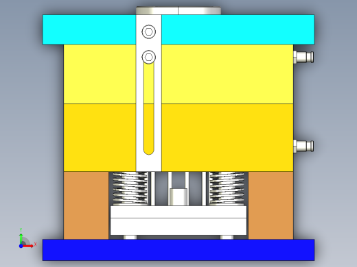 香肥皂盒的塑料模具设计【含三维图+完整CAD+说明书设计资料】前视缩略图