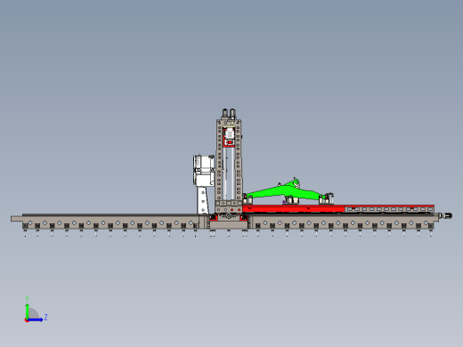 SHY-HDW7018双面镗铣加工中心总装左视缩略图