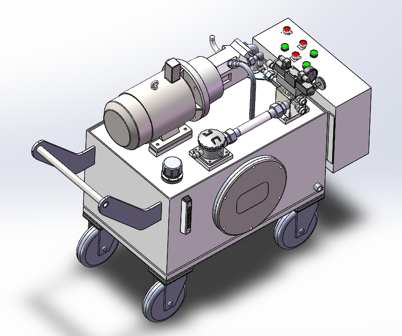 手推式小型移动液压站