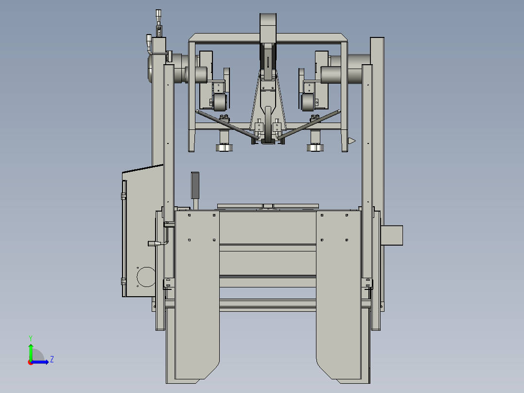 后道包装线图30左视图